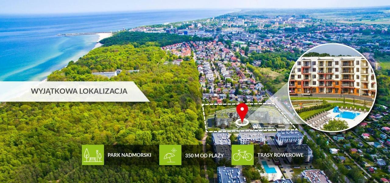Апартаменты Polanki Park Колобжег Экстерьер фото